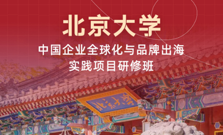 北京大學(xué)中國(guó)企業(yè)全球化與品牌出海實(shí)踐項(xiàng)目研修班